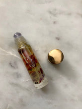 Load image into Gallery viewer, Grapefruit Roller (Rainbow Fluorite)